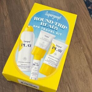 Supergoop! Yellow Round-Trip Ready SPF Travel Kit